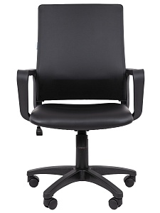 Офисное кресло CHAIRMAN 606 ЭКО, экокожа, черный